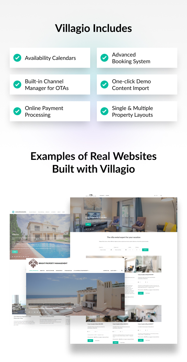 Vacation Rental WordPress Theme - Villagio - 2