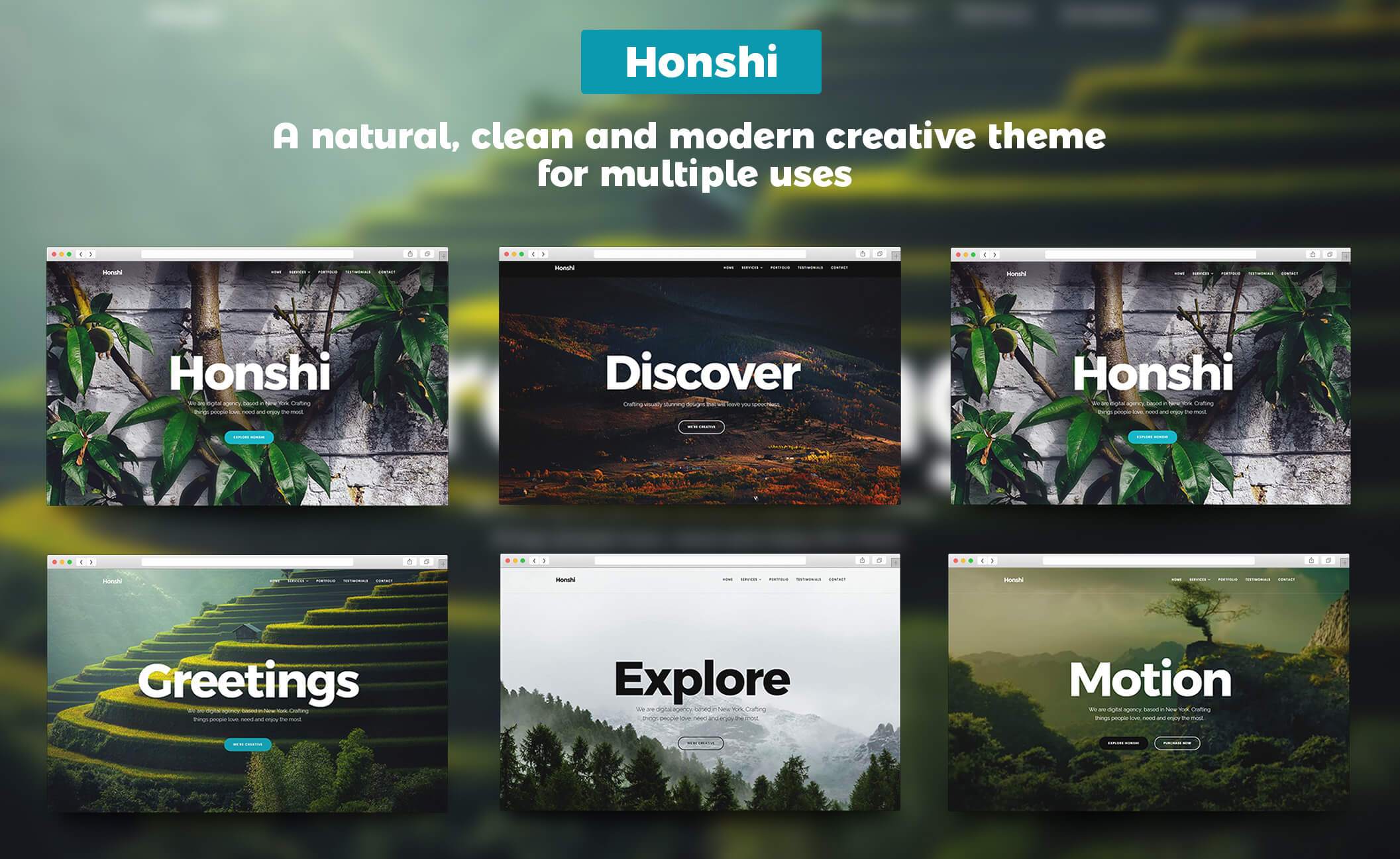 Honshi - Elementor Agency & Portfolio WordPress Theme - 2