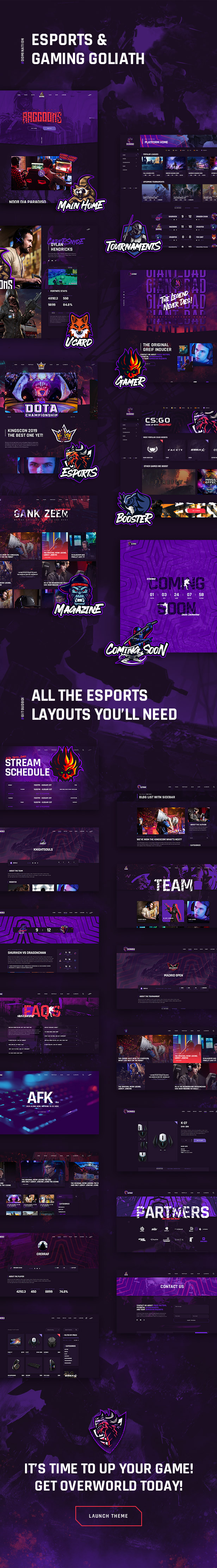 Overworld - eSports and Gaming Theme - 1