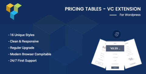 Pricing Tables - VC Addon