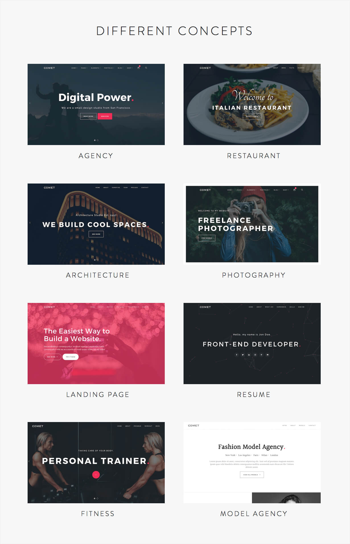 Comet - Creative Multi-Purpose WordPress Theme - 3