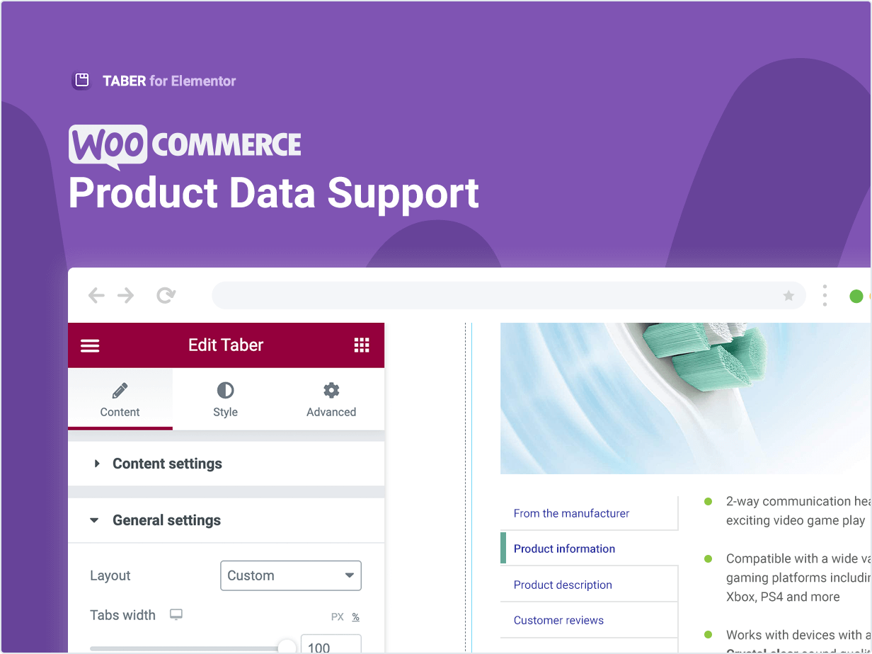 Woocommerce Product Data Support