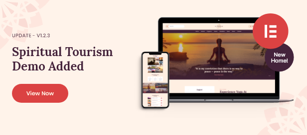 Spiritual Tourism Homepage