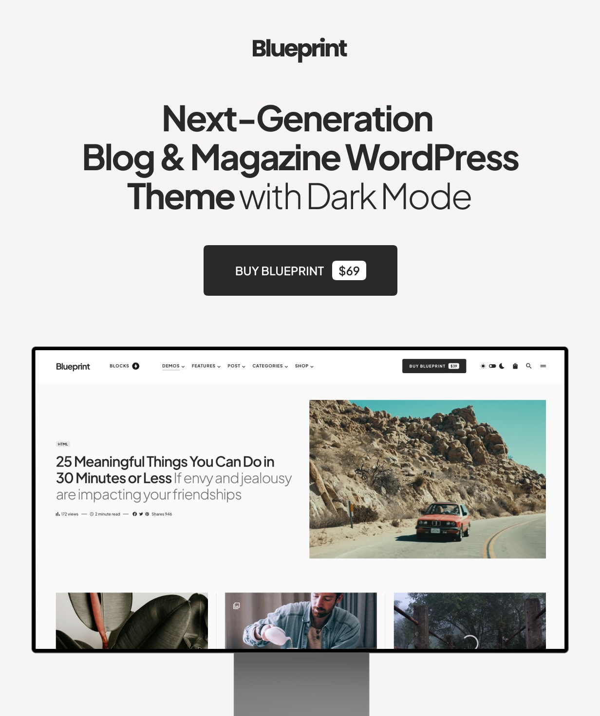 Blueprint - Next-Generation Blog & Magazine Theme - 2