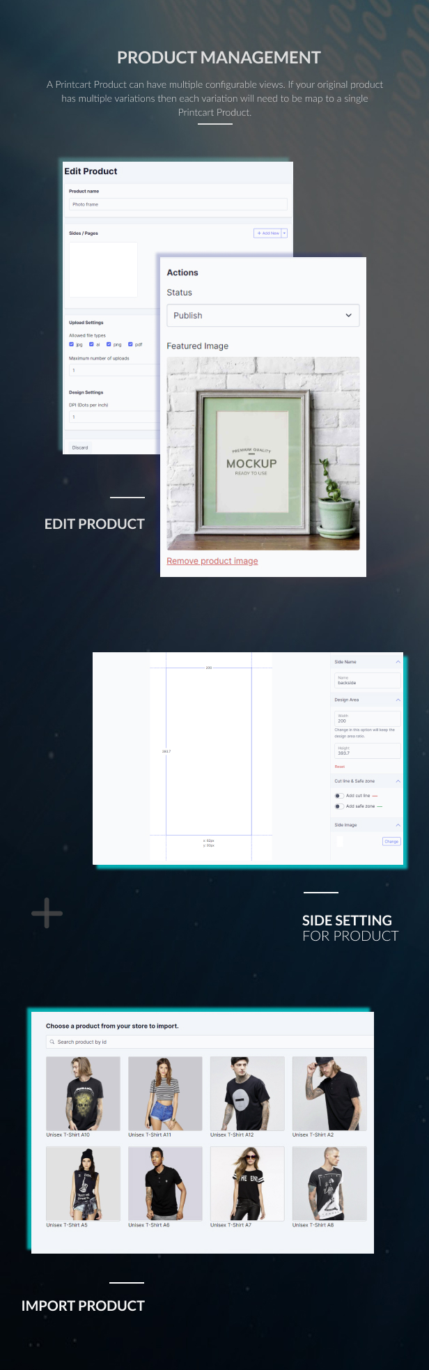 Printcart Product Designer | WooCommerce WordPress - 3
