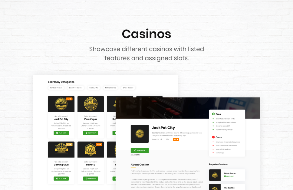 Coinflip - Casino Affiliate & Gambling WordPress Theme - 7