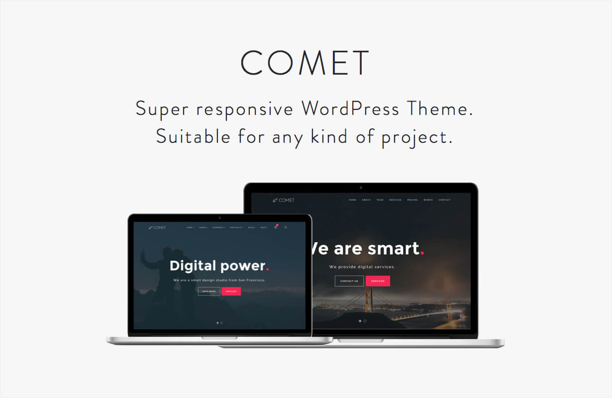 Comet - Creative Multi-Purpose WordPress Theme - 1