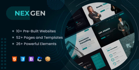 Nexgen - Consulting and Business Template