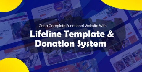 Build A Nonprofit Website with Lifeline Template and Donation System
