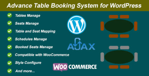 Advance Table Booking for WordPress and WooCommerce
