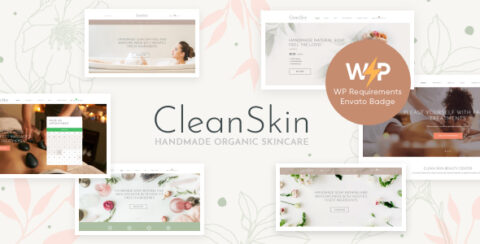 CleanSkin | Handmade Organic Soap & Natural Cosmetics Shop WordPress Theme + Elementor