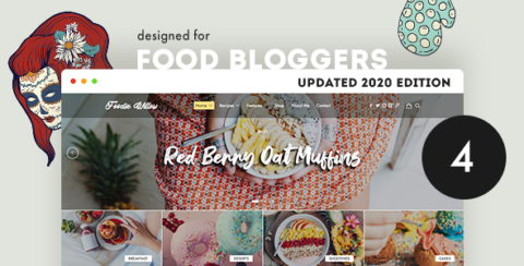 Lahanna - Food Blog WordPress Theme