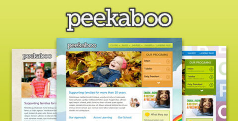 Peekaboo - Children Theme HTML Template