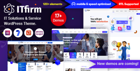 ITfirm - IT Solutions & Services WordPress Theme